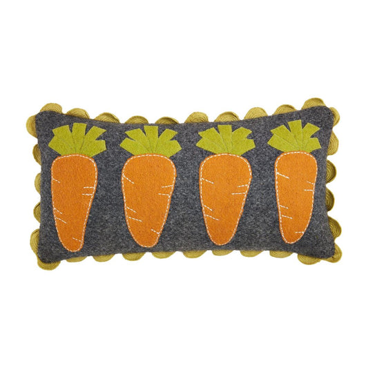 Mud Pie Carrot PIllow